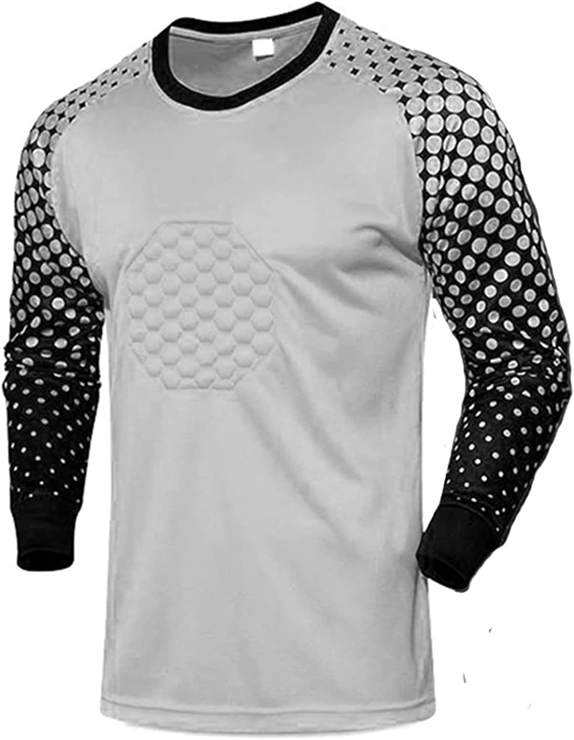 CebDs Youth Boys Soccer Goalie Shirt Padded Goalkeeper Jersey Kids