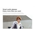 thumbnail image 3 of AI translation smart glasses, noise reduction for music calls, ultra long battery life for meeting recording, waterproof Bluetooth glasses, 3 of 12