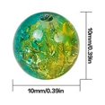 thumbnail image 3 of Gradient Glass Beads 10 Colors Round Crackle Handcrafted Beading for DIY Jewelry Making 10mm, 3 of 7