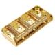 thumbnail image 5 of Electric Guitar Short Bridge Vintage Brass Compensated 3 Saddles for Tele Guitars, 5 of 5