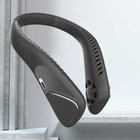 

AURIGATE Mini Portable Fan Portable Leafless Hanging Neck-Fan Comfortable Cooling-Neckband Electric Cooler