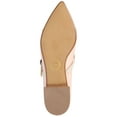 thumbnail image 6 of Journee Womens Camby Crisscross Strap Pointed Toe Dress Flat, Widths Available, 6 of 10