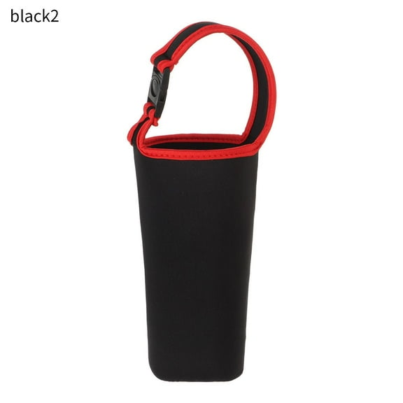30oz Eco-Friendly Portable Tote Bag Tumbler Carrier Water Bottle Bag Beverage Bag Cup Sleeve Mug Holder BLACK2