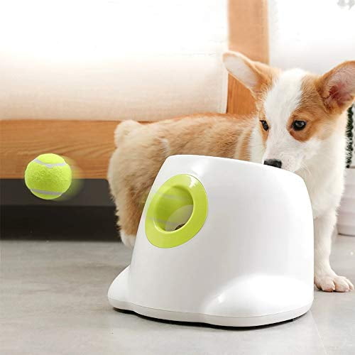 Afp Automatic Dog Ball Launcher Interactive Puppy Pet Thrower Machine For Small And Medium Size Dogs 3 Included Mini New Com - Automatic Dog Ball Launcher Diy