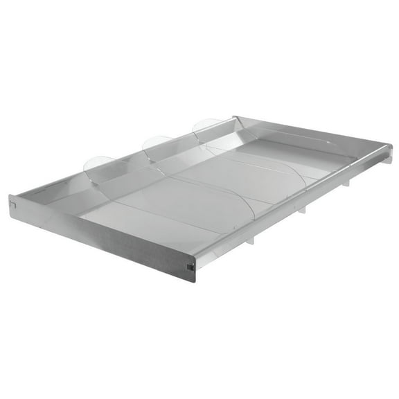 HUBERT Seafood Merchandising Tray Reversible Stainless Steel - 28 1/2" L x 16" W x 2" H