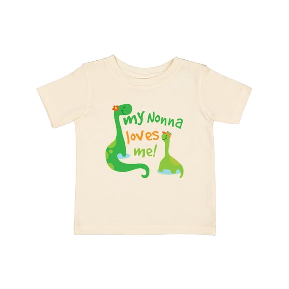 Inktastic My Nonna Loves Me Grandson Boys Baby T-Shirt