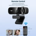 thumbnail image 4 of PC Webcam, Integrated Cover Design Double Omnidirectional Microphones Webcam  for Work, 4 of 7