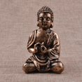 thumbnail image 2 of Buddha Estatua Figurita Escultura de Buda Meditación de Sakyamuni Tathagata India de Resina Artesanía Decoración Yoga de /Pta/Cobre Yotijar Escultura de resina de Buda, 2 of 8