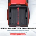 thumbnail image 2 of MOSTPLUS 6.5FT 4-Fold Truck Bed Tonneau Cover for 2007-2013 Toyota Tundra Standard, 2 of 5
