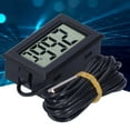 thumbnail image 1 of Cergrey Digital Hygrometer,, Digital Temperature Meter, -50-110℃ For Humidors For Garden For Greenhouse For Smart Home, 1 of 8