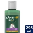 Dove Real Biomimetic Care Daily Shampoo with Vegan Collagen, Coconut