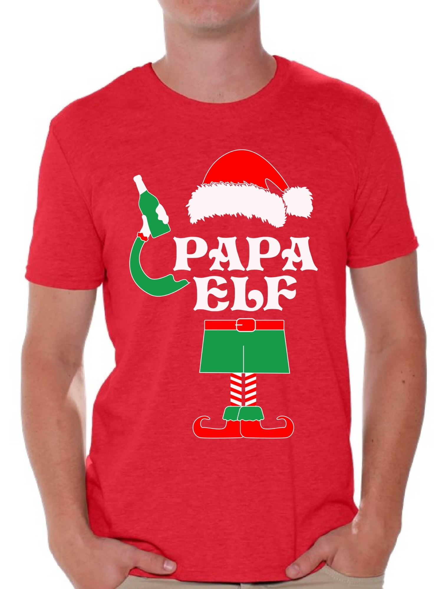 Papa Elf Sweatshirt Ugly Christmas Sweater Papa Elf Beer Drinking Xmas Party