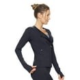 thumbnail image 4 of Expert Brand Women's Airstretch Moto Performance Jacket, Black, Medium, 4 of 7