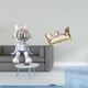 thumbnail image 2 of Figura de escritorio,Estante con estatua de astronauta para decoración de oficina y hogar,Figura decorativa de escritorio de resina para decoración del hogar,sofá de casa de muñecas,Muebles, 2 of 8