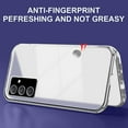 thumbnail image 6 of Compatible with Samsung Galaxy A54 5G Case with Built-in Privacy Glass Screen Protector, Ultra Slim Samsung A54 5G Phone Case Clear for Women Men Shockproof Protective Cover (White), 6 of 14