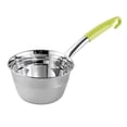 thumbnail image 1 of Toystoory Cuchara para agua multifuncional de acero inoxidable, fácil de limpiar, gancho para cucharón de sopa de acero inoxidable 16CM, 1 of 6