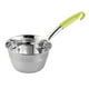 thumbnail image 1 of Kearding Cuchara para agua multifuncional de acero inoxidable para todas las tareas de cocina Gancho para cucharón de sopa de acero inoxidable 16CM, 1 of 6