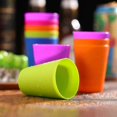 thumbnail image 4 of 24 Pcs Colorful Drinking Cups Plastic Bear Cups Party Beverage Cups Water Mugs, 4 of 4