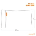 thumbnail image 4 of Fundas DE Almohada Dreamlab Premier 1800 Collection Pack DE Microfibra DE Lujo Hipoalergénicas 12 Piezas Tamaño King Size 51 cm x 101 cm Blanco, 4 of 6