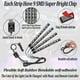 thumbnail image 3 of Tira de luces LED para coche, luces interiores de 12 V, multicolor, 3 of 4
