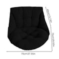 thumbnail image 1 of Cojín para hamaca de huevo, almohadilla lavable para silla de escritorio, soporte para la espalda Fivean unisex, 1 of 2