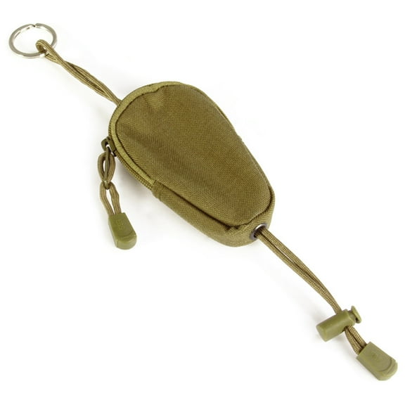COSMOBETTY 1Pack Outdoor Portable Small Pouch Key Pouch with Zipper Water-resistant and Anti-theft for Men and Women