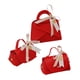 thumbnail image 3 of Bolsa de regalo ligera para dulces de boda, 3 unidades, con cinta, para recuerdo de eventos. Rojo, 3 of 9