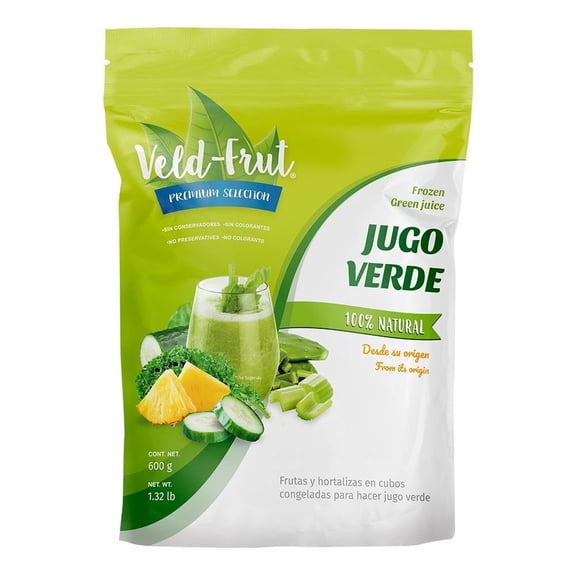 Mezcla para jugo verde Frunatural Veld Frut 600 g
