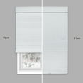 thumbnail image 5 of CHICOLOGY Roman Shades for Windows , Roman Shades , Window Treatments , Custom Roman Window Shades , Room Darkening Shades , Daily White (Light Filtering), 18 in x 48 in (W x H), 5 of 5
