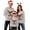 Dad: Grey, variant on SGMVNU Family Christmas Outfits, Matching Xmas T-Shirts & Sweatshirts for Family, Merry Christmas Shirts for Kids Women Men(Dad,Black,XL)