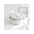 thumbnail image 2 of Storage Baskets,Woven Basket Cotton Rope Bin, Small White Basket Organizer for Baby Nursery Laundry Kid's Toy, 2 of 8