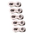 thumbnail image 4 of BOROCO 5 pares de eslabones de cadena de bicicleta, conectores de cadena de bicicleta resistentes, conector de eslabón de liberación rápida para 8/9/10 velocidades(9 speed), 4 of 5