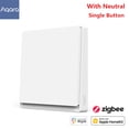 thumbnail image 1 of Aqara Smart Wall Switch E1 ZigBee 3.0 Smart Home Wireless Key Light Switch Remote Control WiFi Switches, 1 of 4