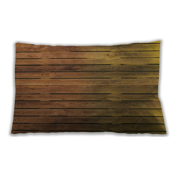 Ahgly Company Outdoor Rectangular Patterned Lumbar Throw Pillow, 13 inch by 19 inch