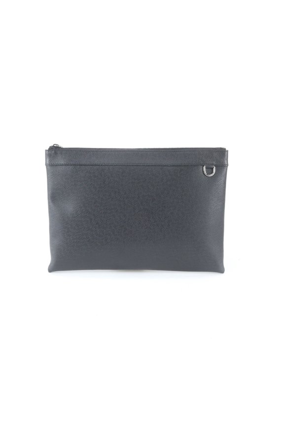 Pre-Owned Louis Vuitton Taiga Pochette Apollo M30086 Leather Second Bag Clutch Handbag Pouch...