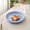 B_New#395, variant on Dinner Plates with Deep Rim for Serving Salad and Pasta, Microwave and Dishwasher Safe Reusable Plates