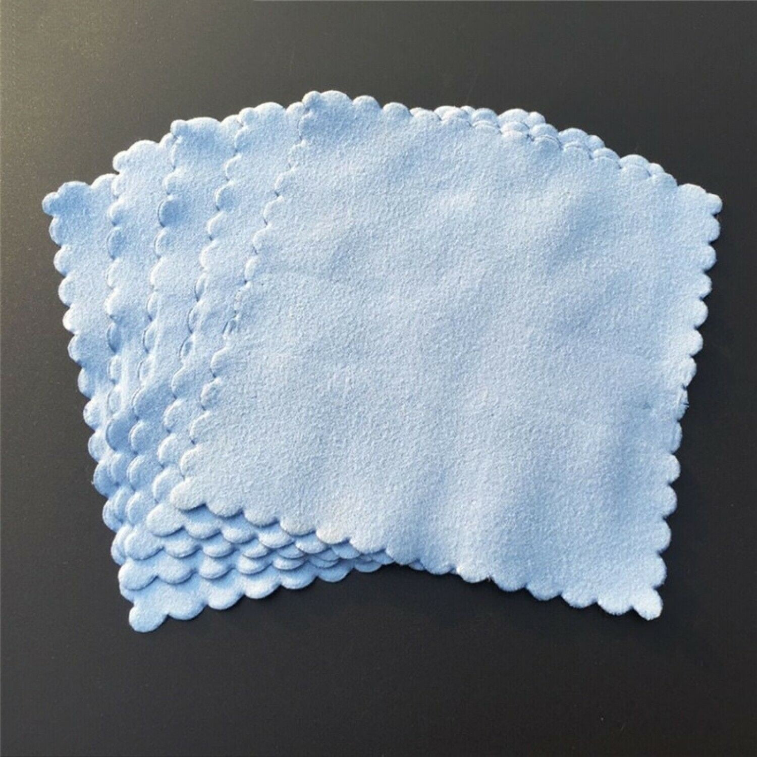 Blue Car Cleaning Cloths Ceramic Glass Coating Polishing Lint-Free Tools Supply