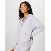 Hanes EcoSmart Womens Full-Zip Fleece Hoodie