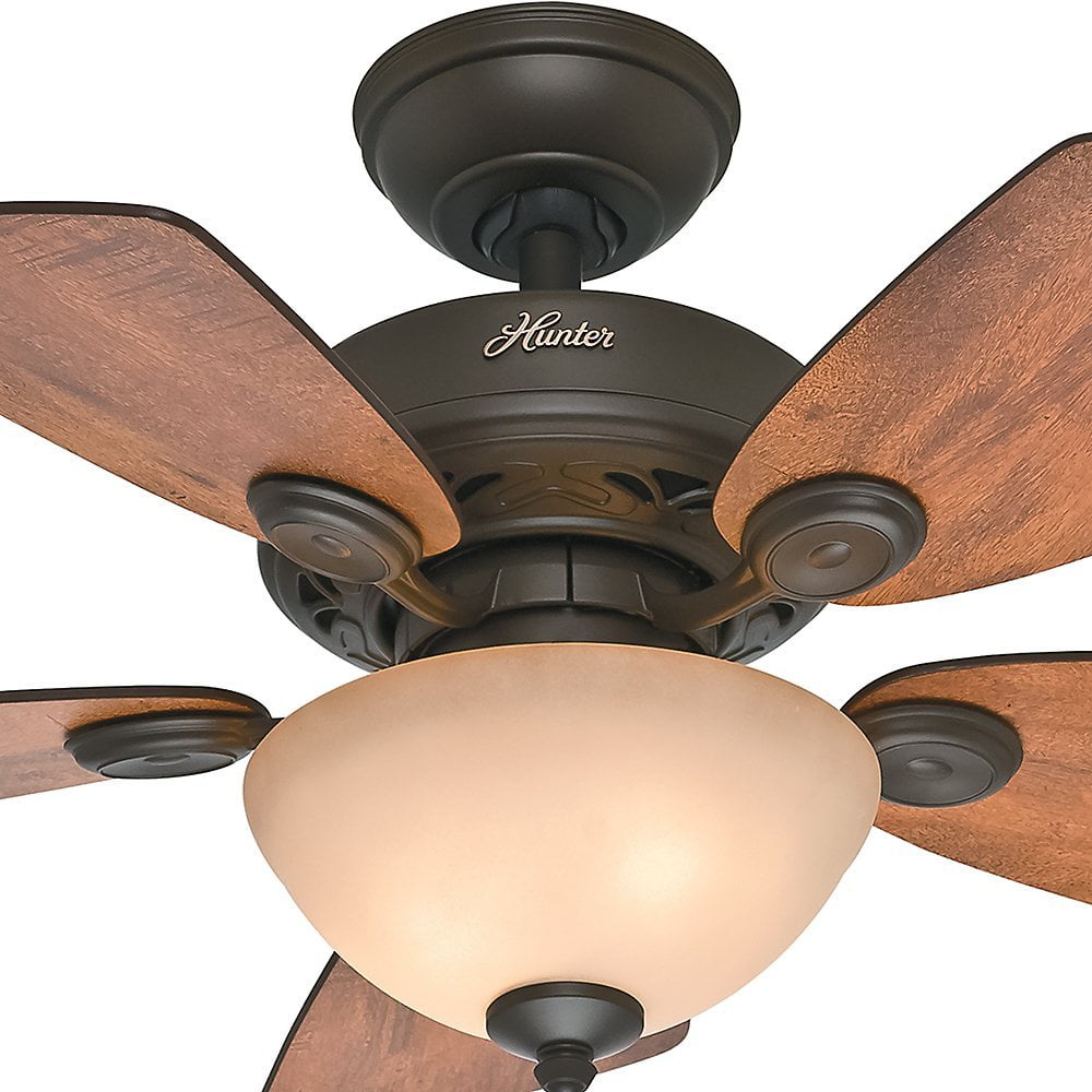 Hunter 34 Watson New Bronze Ceiling Fan With Light Com