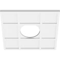 thumbnail image 2 of 20"OD x 7"ID x 7"C x 1"P Rubik Architectural Grade PVC Contemporary Ceiling Medallion, 2 of 11