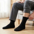 thumbnail image 6 of JQ Copper Diabetic Socks 3-Pair Non-Binding Seamless Orthopedic Socks for Swollen Feet, Edema & Pain Relief for Men & Women Black, 6 of 8