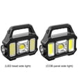 thumbnail image 4 of 2x500lm Linterna Portátil 6 Engranajes Antorcha Luz para Camping Accesorios LED Hugtrwg Para estrenar, 4 of 8