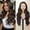 F-Brown-26inch, variant on Phocas Natural Hair Wig no Bangs 21inch Long Black Wigs for Women Natural Body Wave Wig