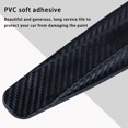 thumbnail image 4 of Youkk 2 Pieces Car Bumper Strip Self Adhesive Removable Protector Anti-collision Black, 4 of 6