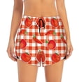 thumbnail image 2 of Fotbe Tomatoes And Chili Womens High Waist Running Shorts Athletic Workout Quick Dry Shorts for Women with Pockets Gym Yoga Summer Shorts-X-Large, 2 of 9