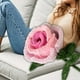 thumbnail image 2 of Ramo de flores artificiales con forma de palo retorcido, paquete de material para hacer uno mismo. Rosa claro, 2 of 9