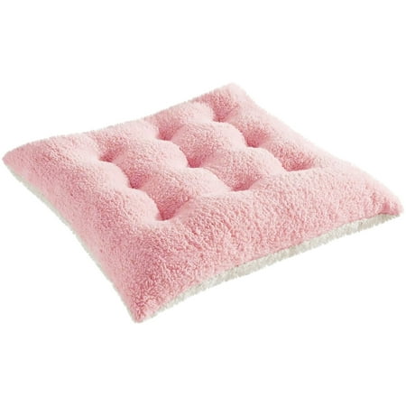 

ZTTD Super Soft And Comfortable Plush Chair Cushion With Fixed Rope Non Slip Winter Warm Seat Cushion Comfortable Dining Chair Cushion Suitable For Home Office Patio Dormitory Library A