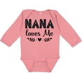 thumbnail image 3 of Inktastic Nana Baby Girl Clothes Girls Long Sleeve Baby Bodysuit, 3 of 5