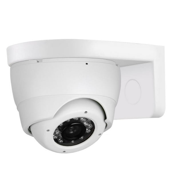 Yosoo Support de caméra, support de montage mural universel pour caméra  dôme en plastique ABS CCTV (blanc) 