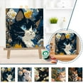 thumbnail image 5 of a DIY Digital Oil Painting Kit Animal Art +2 Brushes + Pigments NEW~ O6M7, 5 of 8